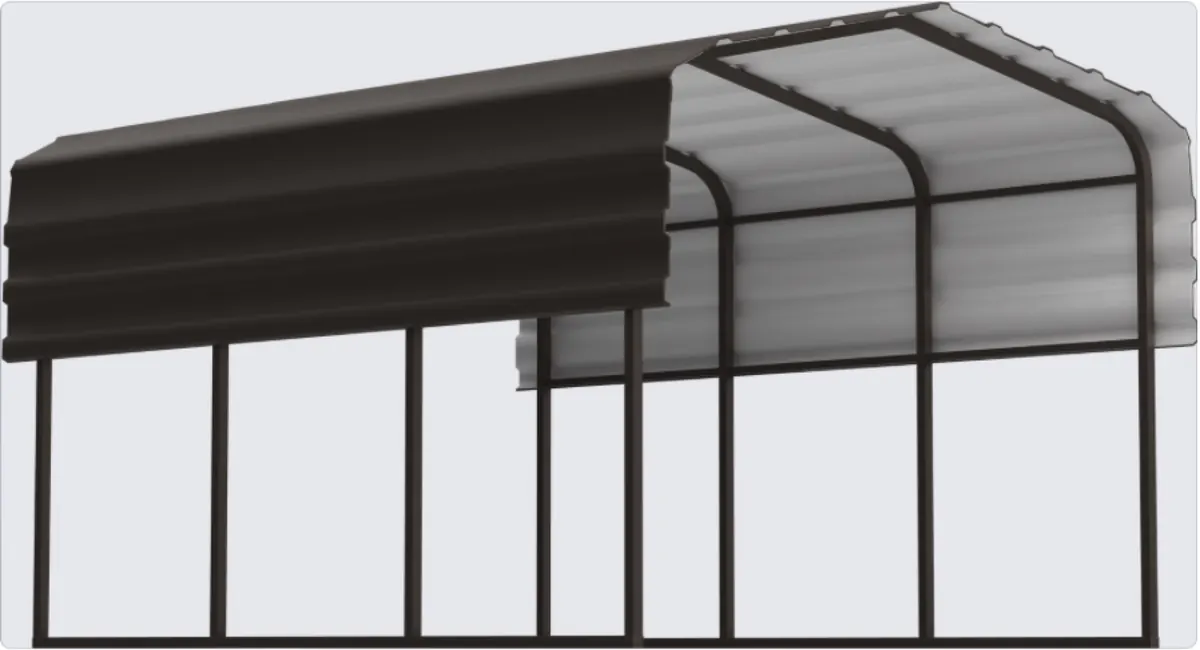 Aluminum pool cage frame on a Florida home